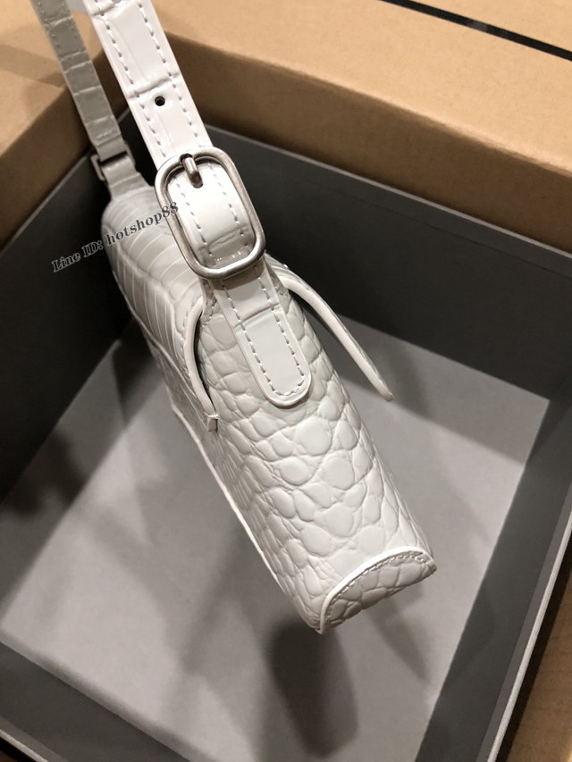 Balenciaga專櫃爆款單肩斜挎女包 巴黎世家小號新款bag翻蓋腋下包 fyj1712